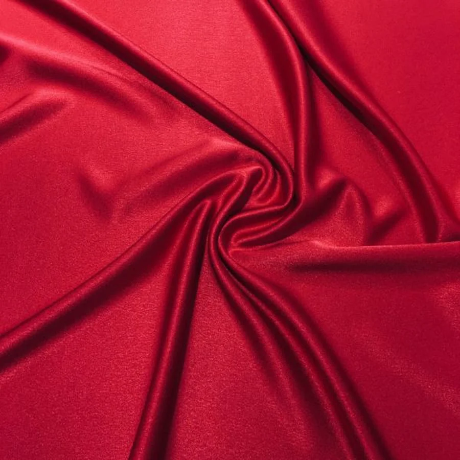 Açık Kırmızı Abraham Saten Kumaş 01