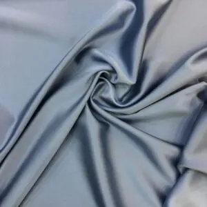 İndigo Asetat Saten Kumaş 05