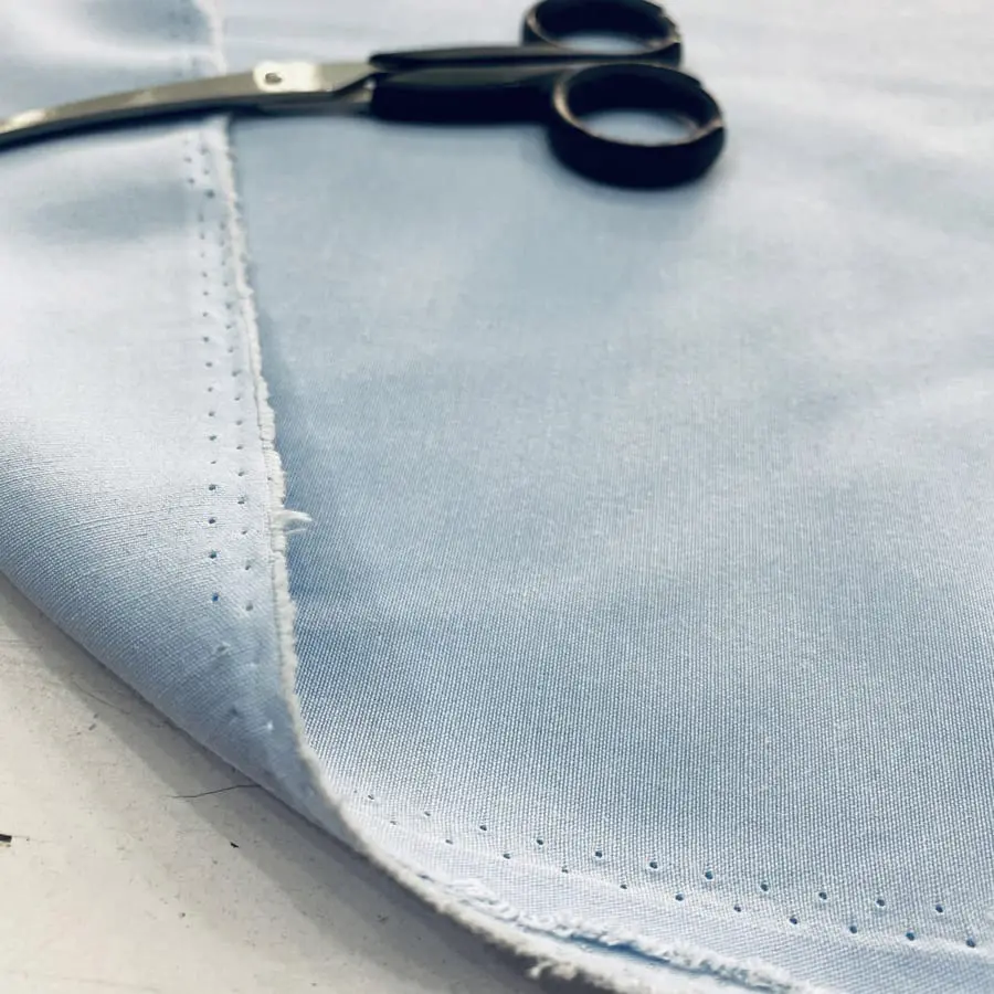 Bebe Mavisi Pamuk Poplin Kumaş 15 Bebe Mavisi Pamuk Poplin Kumaş 15