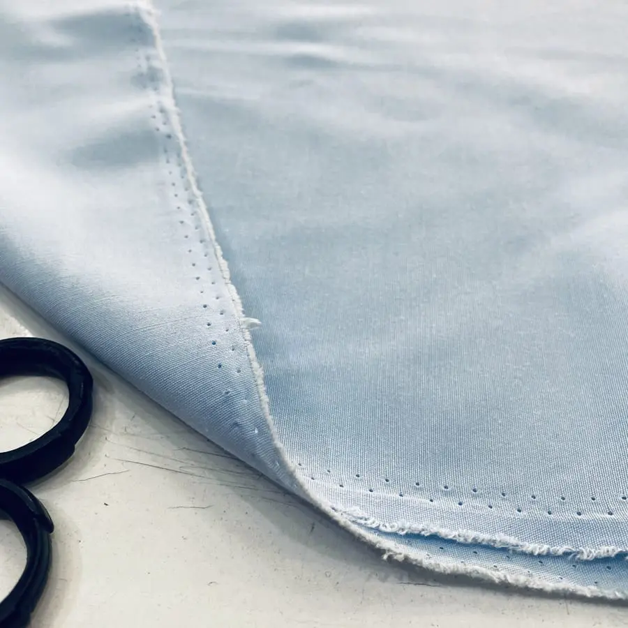 Bebe Mavisi Pamuk Poplin Kumaş 15 Bebe Mavisi Pamuk Poplin Kumaş 15