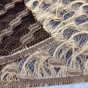 Bej Püsküllü Abiyelik Kumaş 53