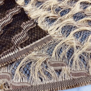 Bej Püsküllü Abiyelik Kumaş 53