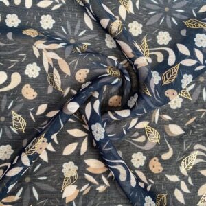 Çıtır Desenli Şifon Kumaş 103