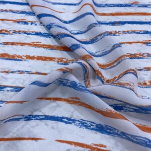 Çizgili Şifon Kumaş 118