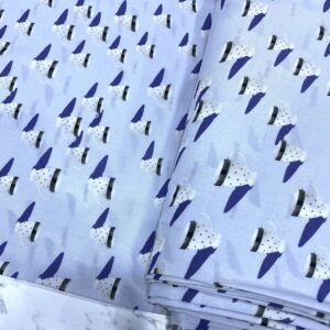 Desenli İpek Viskon Kumaş 394