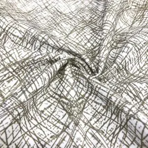 Egzotik Desenli Pamuk Poplin Kumaş 75