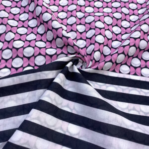 Eteği Sulu Pamuk Vual Kumaş 114