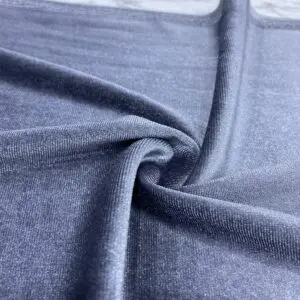 Gri İpek Kadife Kumaş 20