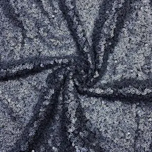 Gri Pullu Payet Kumaş 52