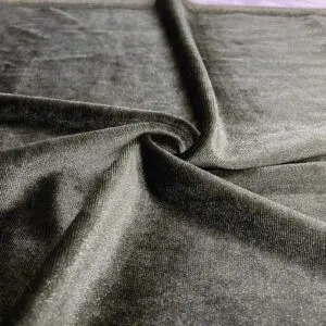 Haki İpek Kadife Kumaş 21