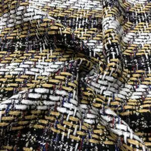 Hardal İplikli Şanel Kumaş 132