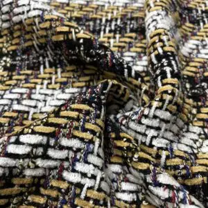 Hardal İplikli Şanel Kumaş 132