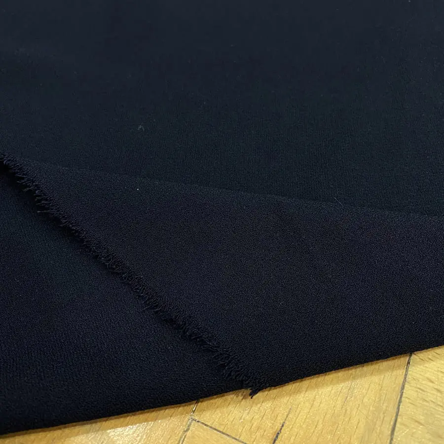 Koyu Lacivert Double Krep Kumaş 23 Koyu Lacivert Double Krep Kumaş 23