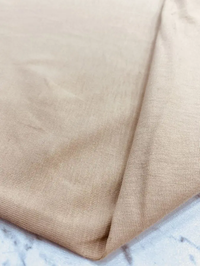 Krem Pamuk Penye Kumaş 20