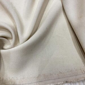 Krem Taşlanmış Bambu Kumaş 38