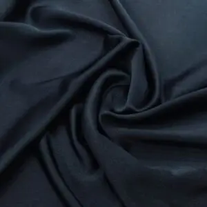 Lacivert Abraham Saten Kumaş 13