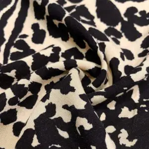 Leopar Desenli Pamuk Viskon Kumaş 480