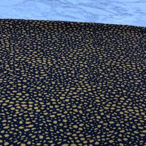 Leopar Desenli Saten Kumaş 80