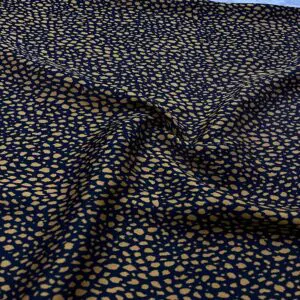 Leopar Desenli Saten Kumaş 80