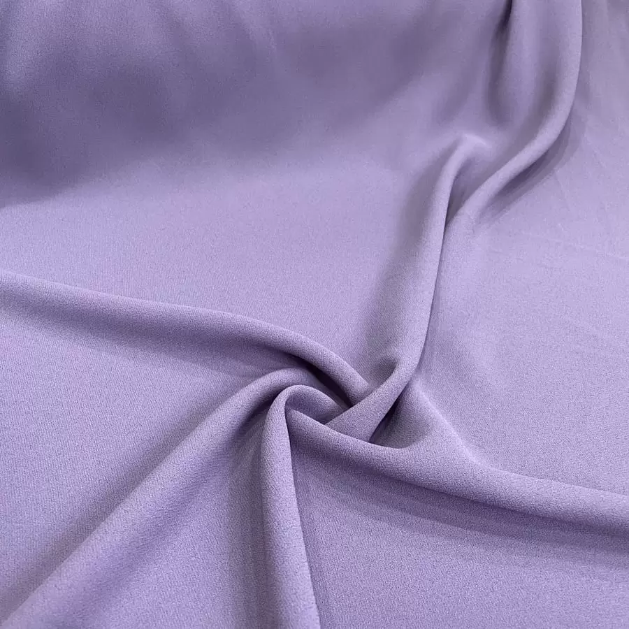 Lila Double Krep Kumaş 24