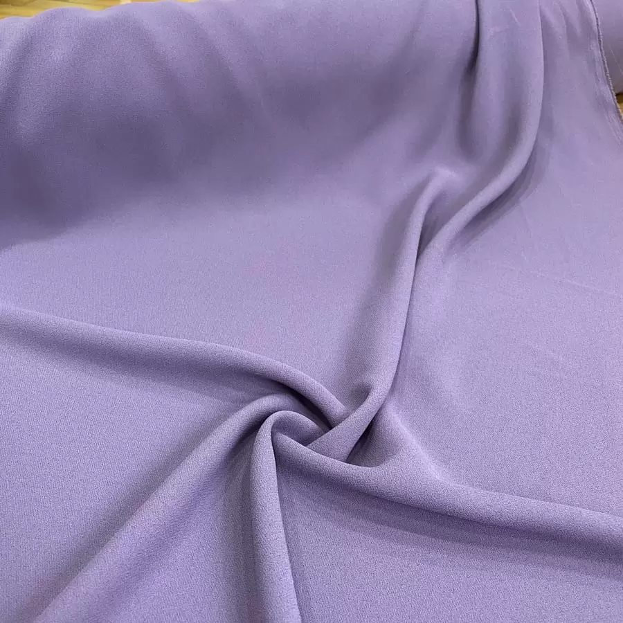 Lila Double Krep Kumaş 24