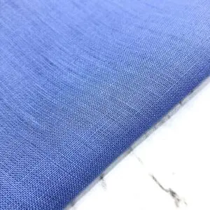 Mavi Ham Keten Kumaş 25