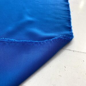 Mavi Düz Pamuk Viskon Kumaş 17