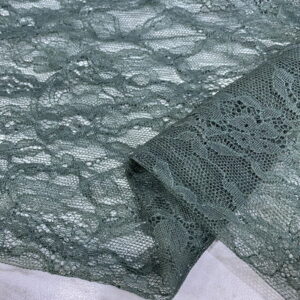 Mint Yeşili Lez Dantel Kumaş 04