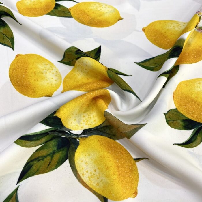 ozel limon desenli jorjet krep kumas 4