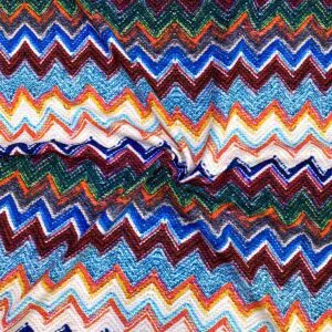 Özel Missoni Desenli Jorjet Krep Kumaş 20