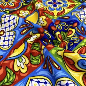 Özel Etnik Desenli Jorjet Krep Kumaş 24 Özel Etnik Desenli Jorjet Krep Kumaş 24