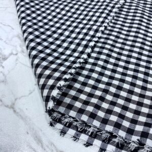 Potikare Desenli Pamuk Poplin Kumaş 91