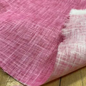 Şeker Pembe Ham Keten Kumaş 52