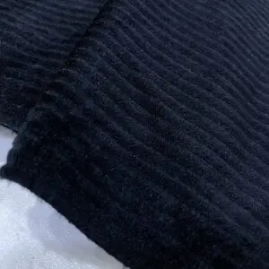 Siyah Fitilli Kadife Kumaş 12 Siyah Fitilli Kadife Kumaş 12