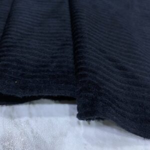 Siyah Fitilli Kadife Kumaş 12 Siyah Fitilli Kadife Kumaş 12