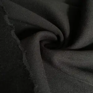 Siyah Üç İplik Penye Kumaşı 07