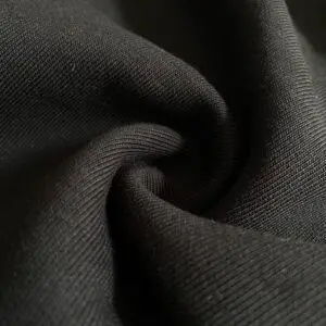 Siyah Üç İplik Penye Kumaşı 07