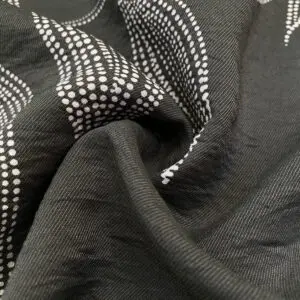 Haki Desenli Ayrobin Kumaş