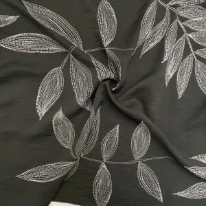 Haki Desenli Ayrobin Kumaş