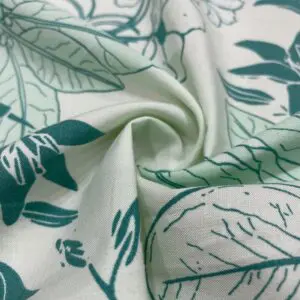 Soft Su Yeşili Desenli Pamuk Poplin Kumaş 162 Soft Su Yeşili Desenli Pamuk Poplin Kumaş 162