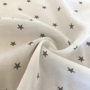 Yıldız Desenli İpek Vual Kumaş 78