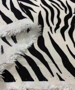 zebra desenli maroken krep kumas 3 73