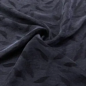 Antrasit Fırça Desenli Taşlanmış Kupra Kumaş 26