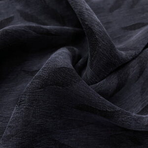 Antrasit Fırça Desenli Taşlanmış Kupra Kumaş 26