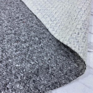 Gri Çift Taraflı Yün Keçe Kumaş 15
