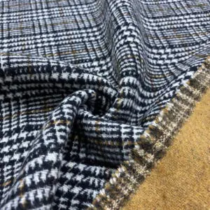 Camel Kareli Kaşmir Kumaş Camel Kareli Kaşmir Kumaş