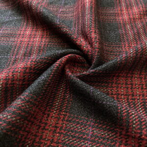 Bej Kareli Flanel Kumaş 65