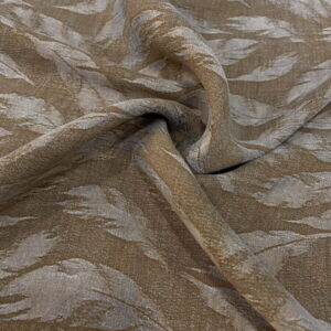 Bej Taşlanmış İpek Kupra Kumaş 31