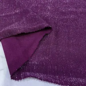 Mor Simli Triko Kumaş 64