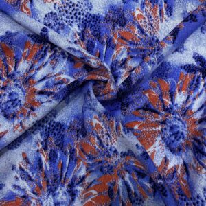 Batik Desenli Pamuk Viskon Kumaş 601